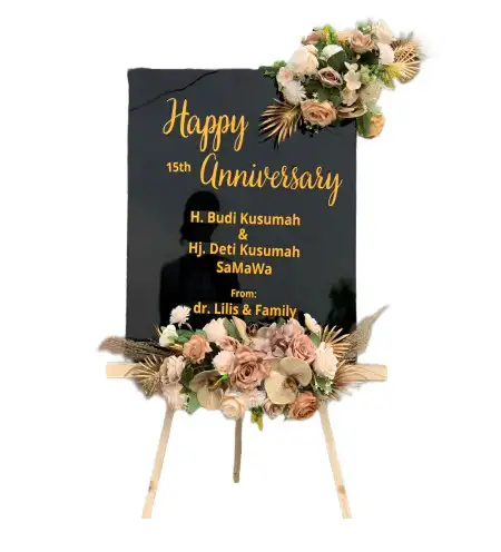 Papan Bunga Akrilik Cangkringrandu